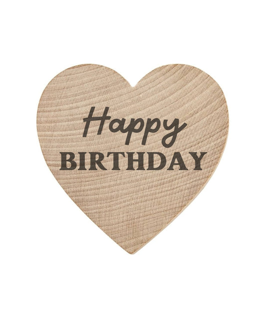 WishStrings Pocket Hug – Happy Birthday Heart Token Gift | Letterbox Keepsake | Thoughtful Birthday Present for Friends & Family | Handmade in the UK