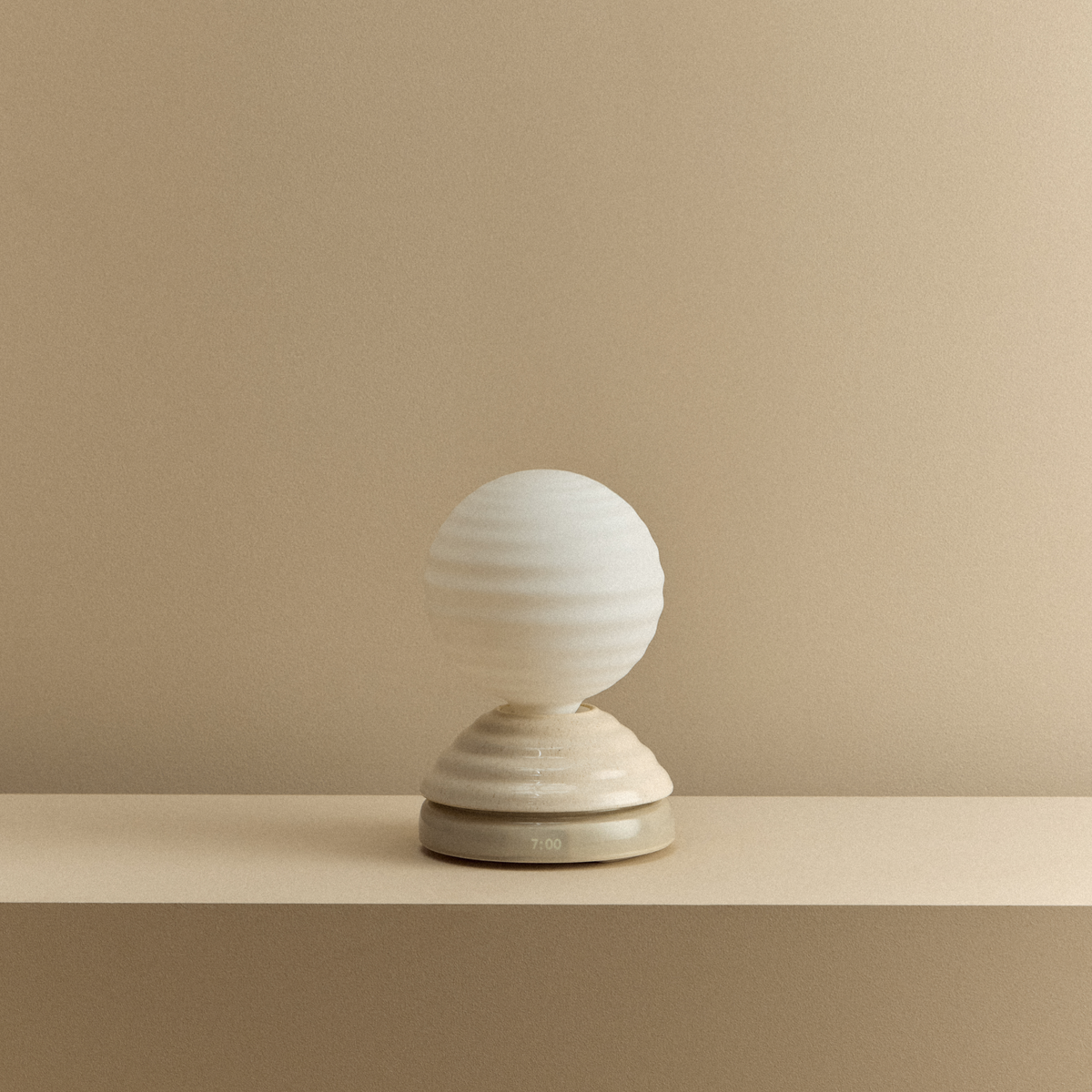 Wake Sleep Light in Pebble White