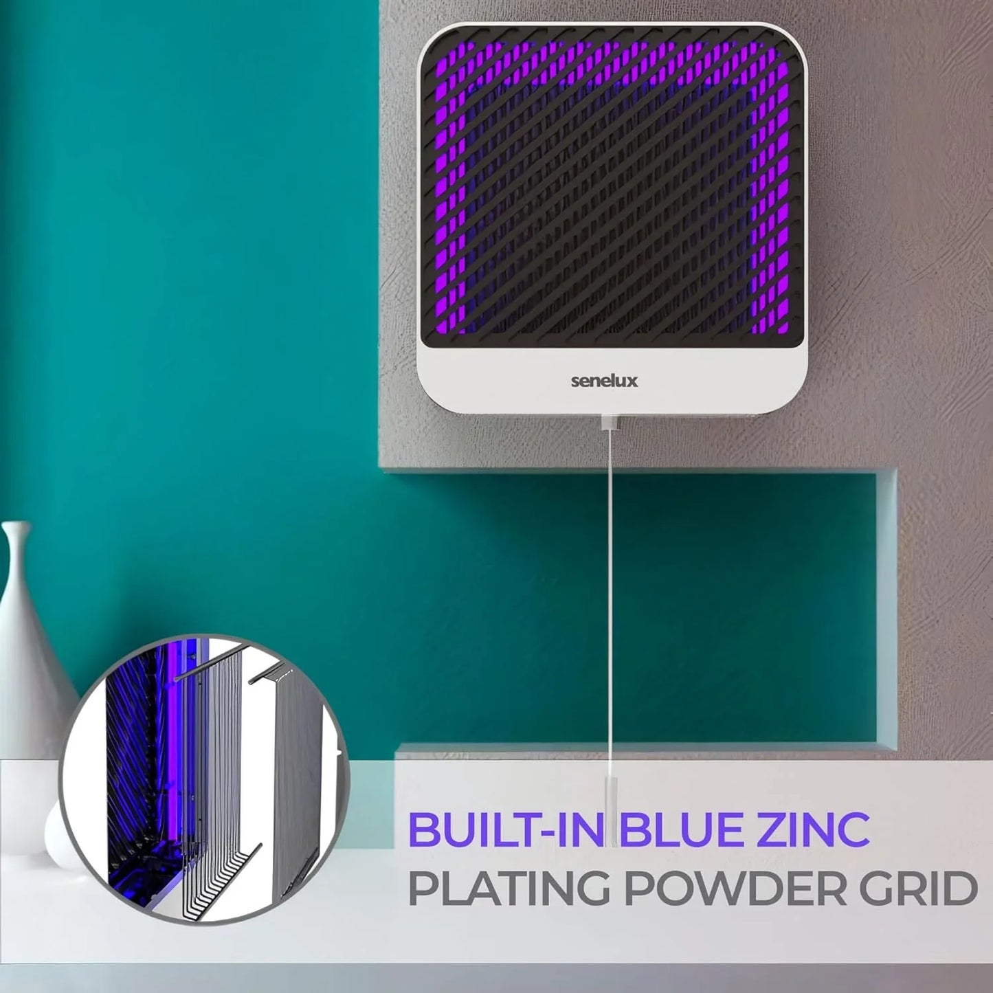 Senelux Electric Bug Zapper Lamp 5W- An Energy Efficient, Electric Bug Zapper