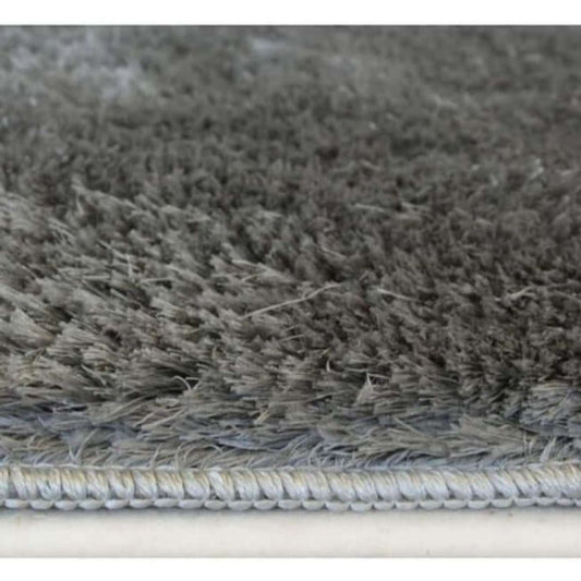 Soft Washable Grey Shaggy Rug | SA-04