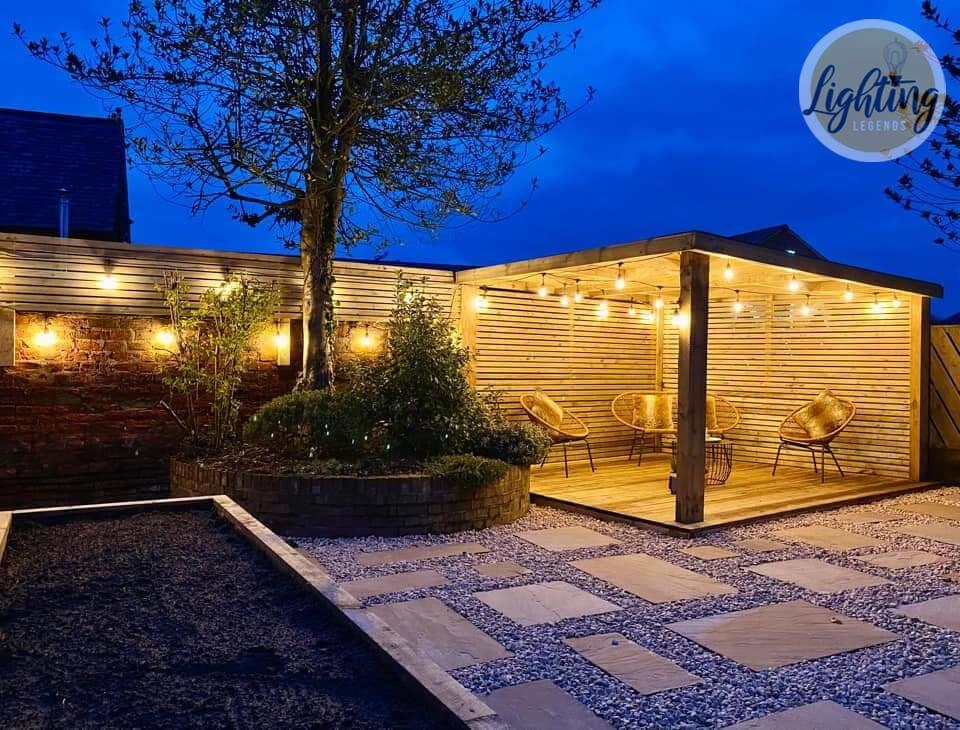 5 Pack Spare 2W Outdoor Elite Festoon Waterproof LED Warm White Bulbs