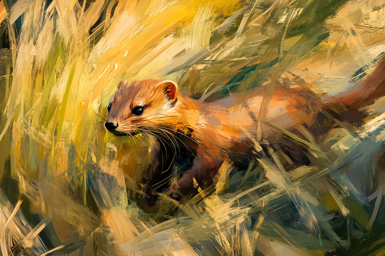 Weasel’s Dance Canvas