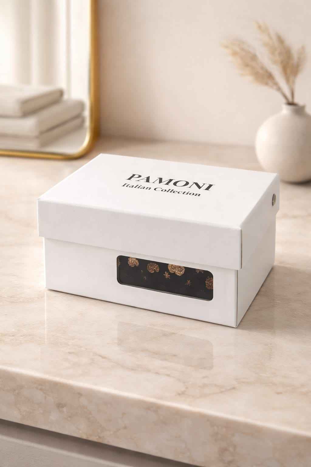 The "Golden Bloom" Silk Tie & Cufflink Set