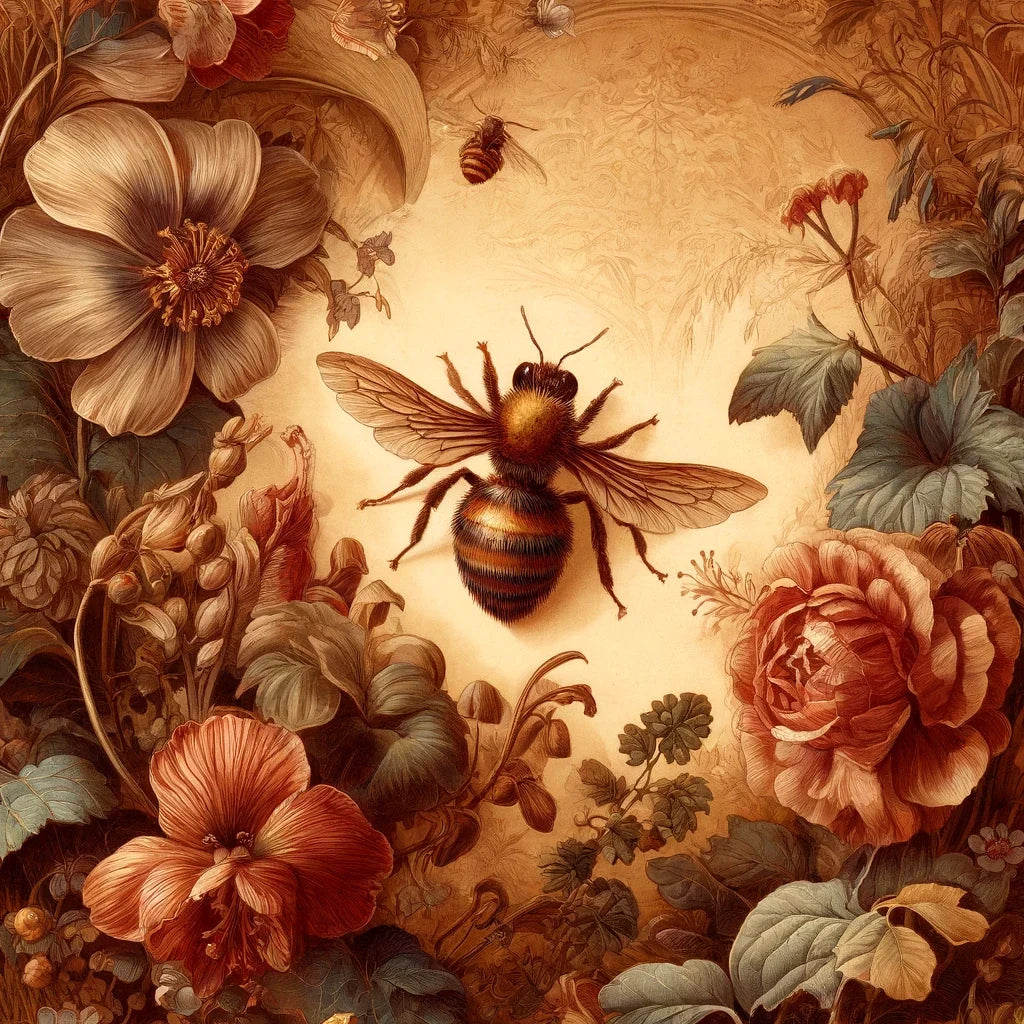 Whims of the Victorian Bee Canvas