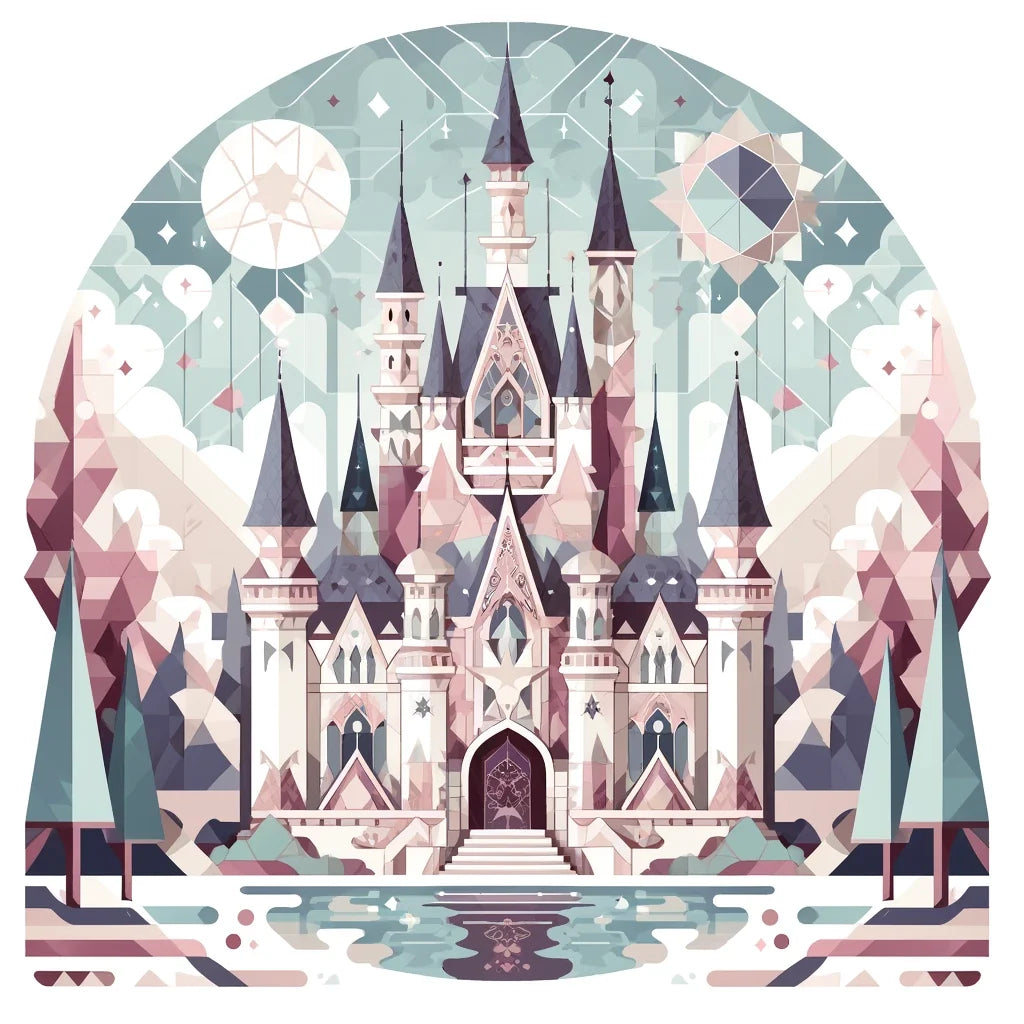 Whimsical Castle Canvas