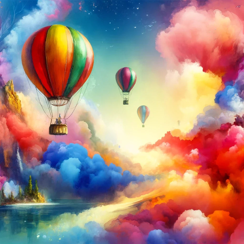 Whimsical Heights Canvas