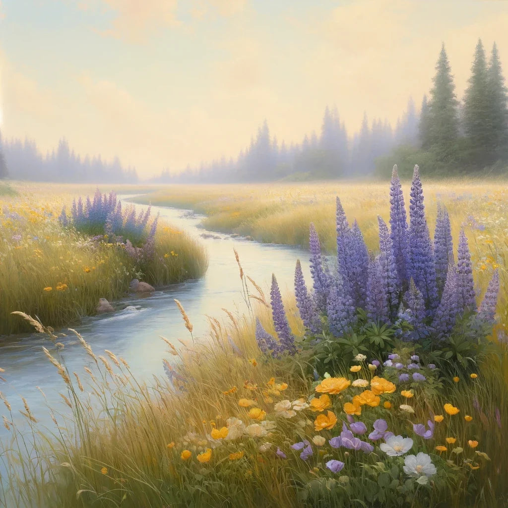 Whispering Wildflowers Canvas
