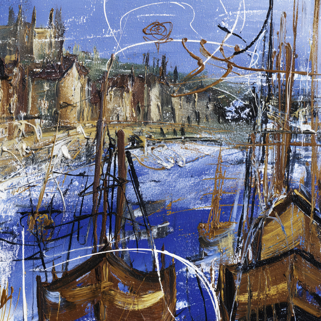 Whitby Port Heritage Canvas
