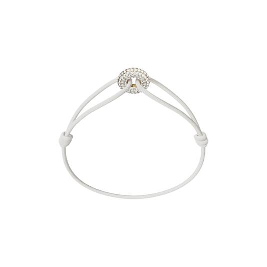 Mini Golden Soho Pavé Cord Bracelet