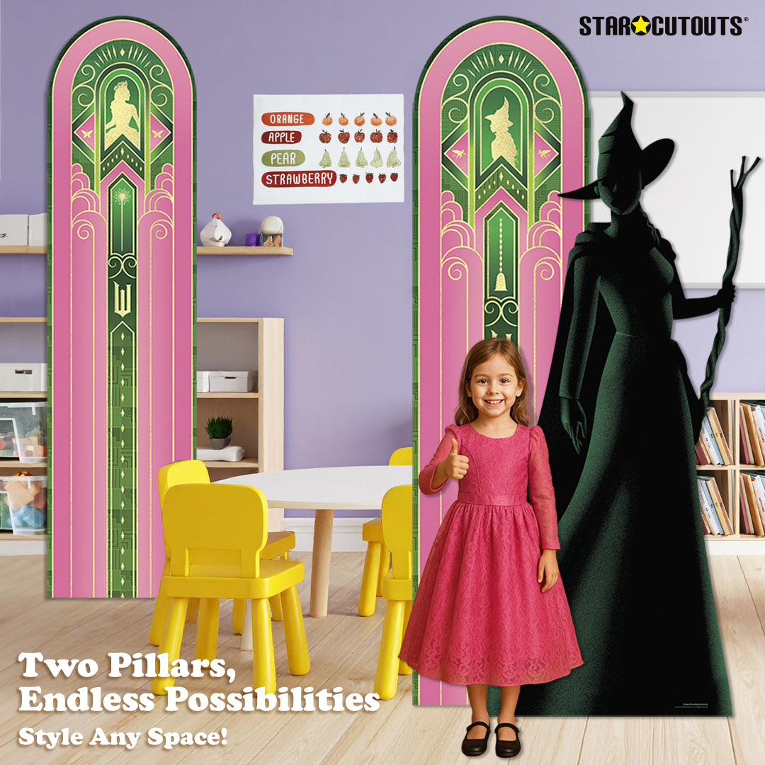 SC4722 Wicked Two Backdrop Pack Cardboard Cut Out Height 185cm