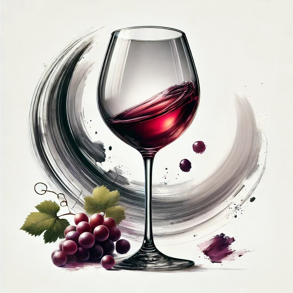 Wine Art Sophistication Canvas
