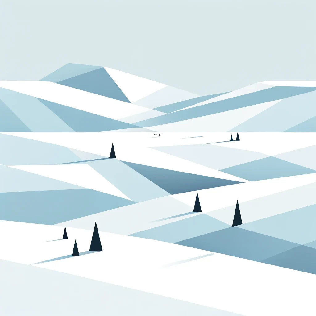 Winter Calm Canvas