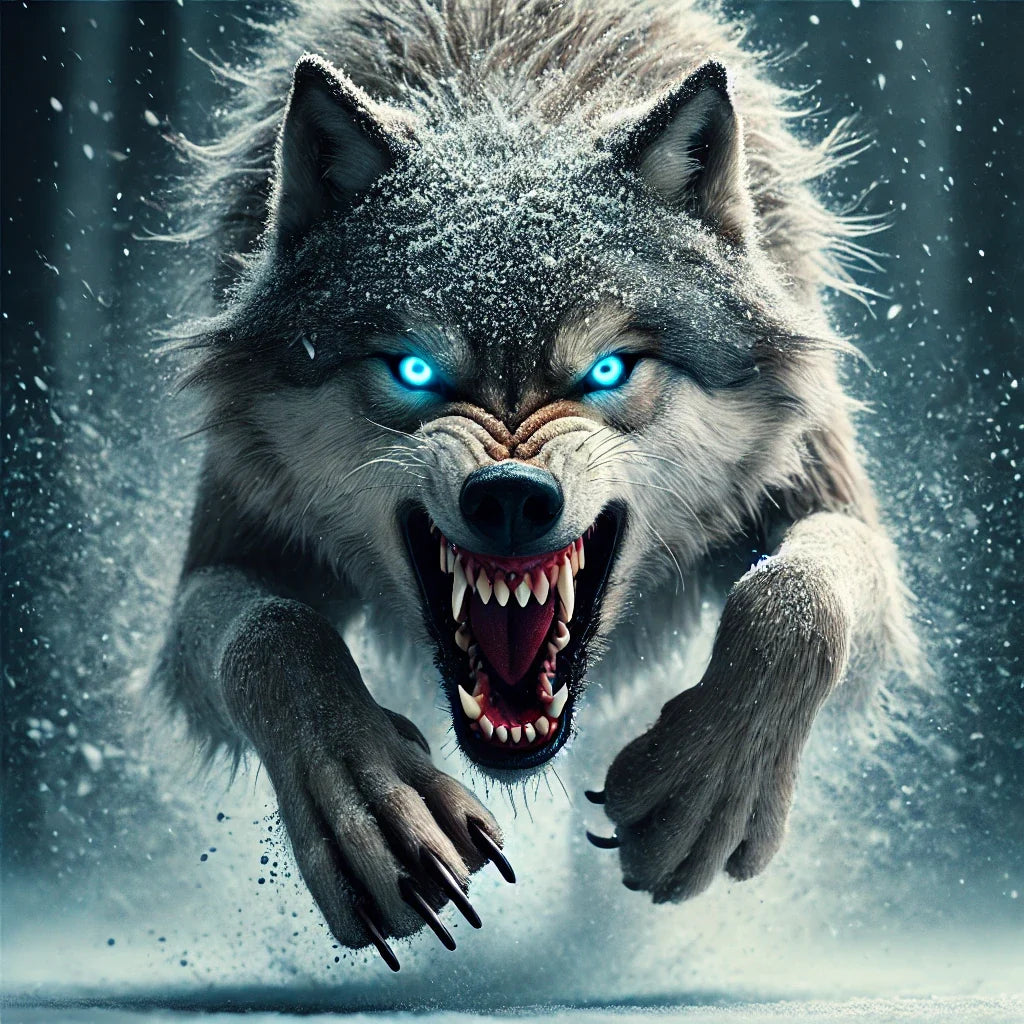 Winter Fury Canvas
