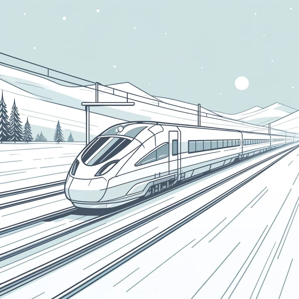 Winter Journey Canvas