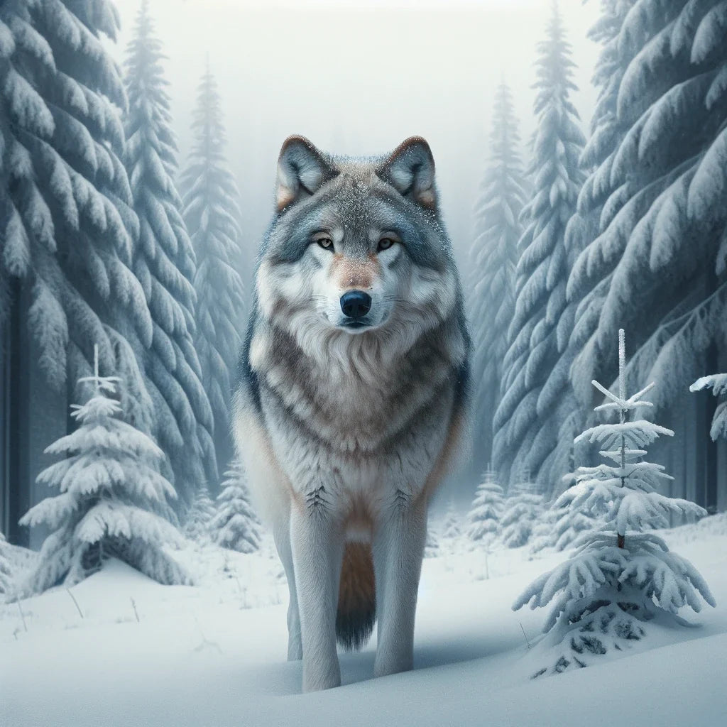 Winter's Sentinel Canvas