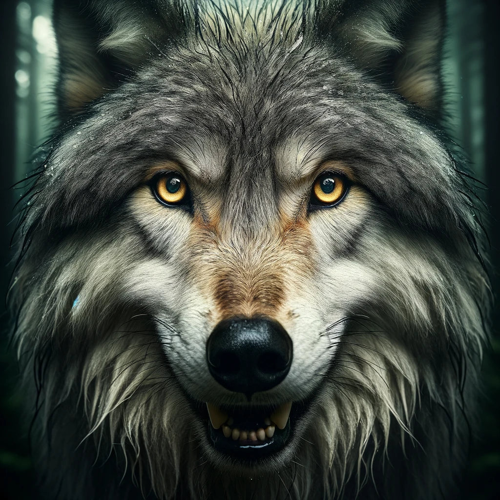 Wolf Gaze Canvas