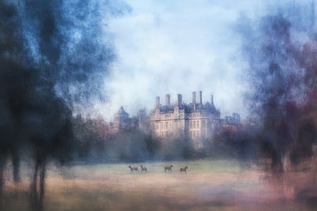 Wollaton Hall Twilight Canvas