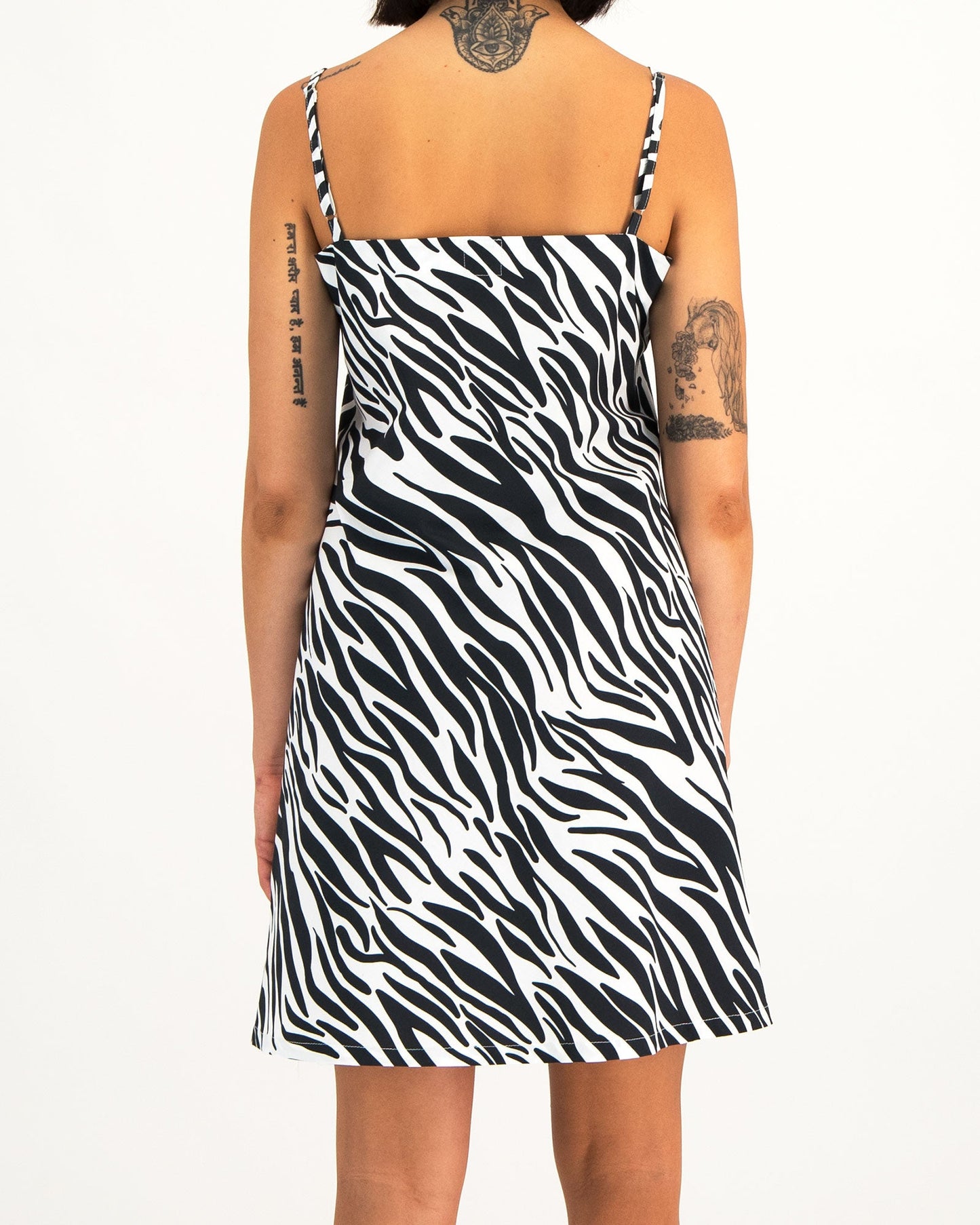 Womens Chemise Nighty - Zebra