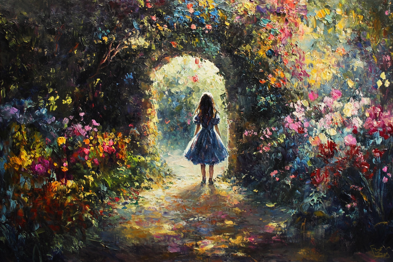 Wonderland’s Threshold Blanket
