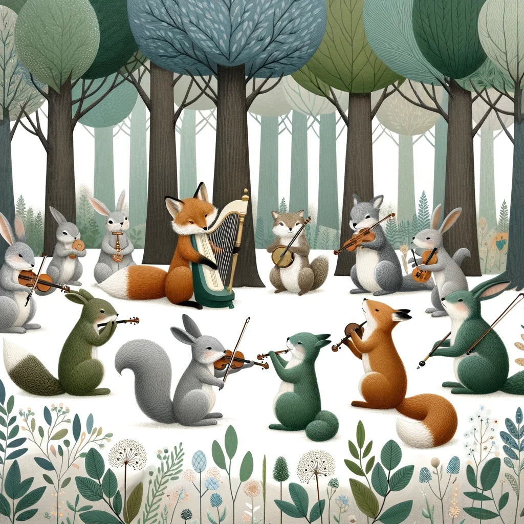 Woodland Orchestra Canvas