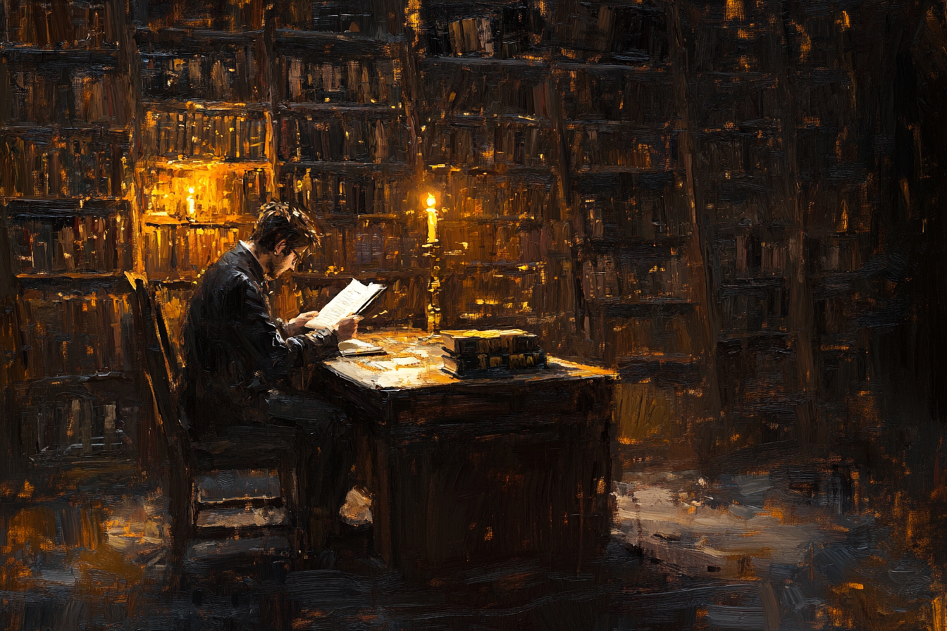 Writer's Parchment Canvas