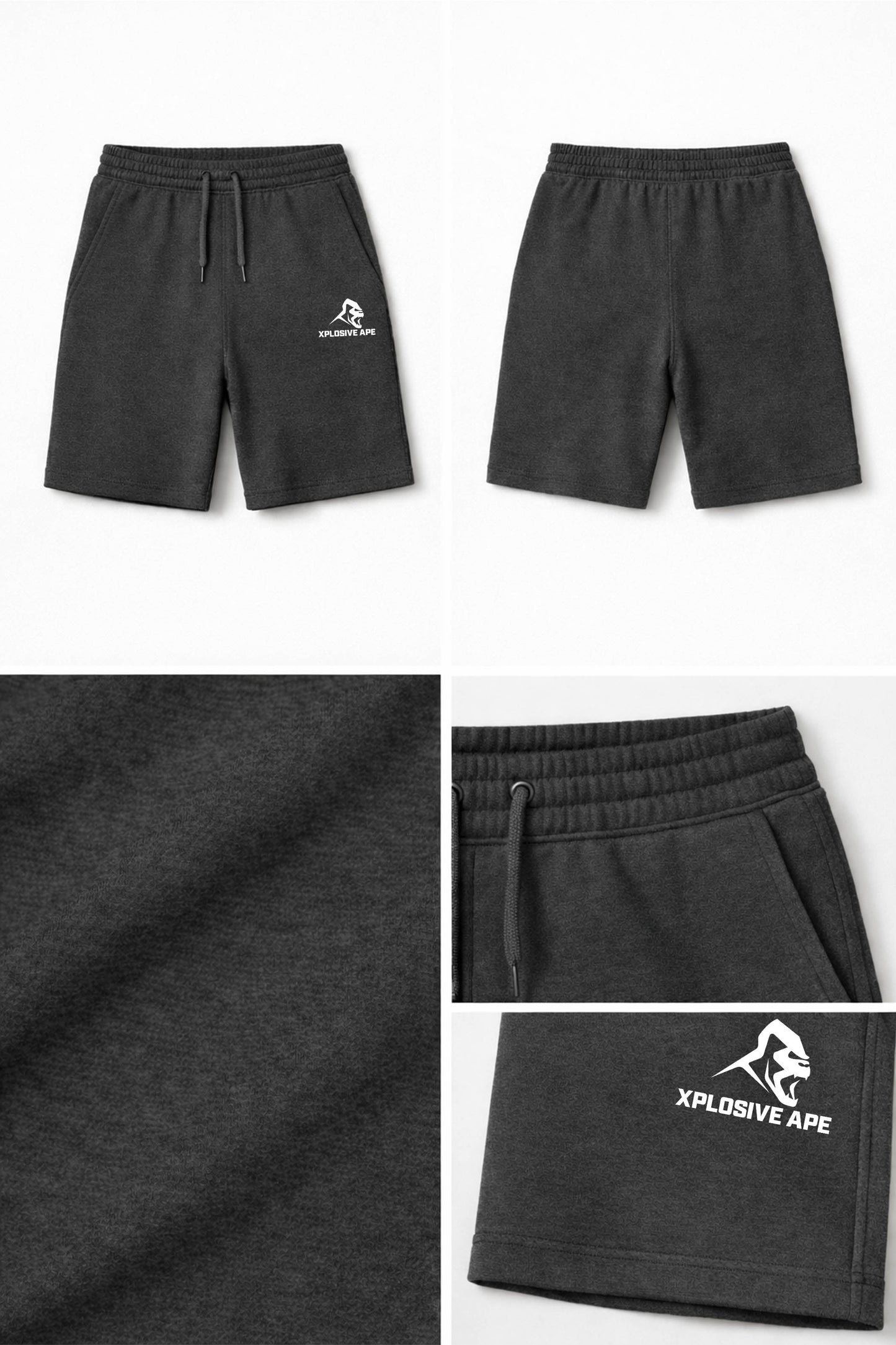 XAPE Classic Shorts - Charcoal