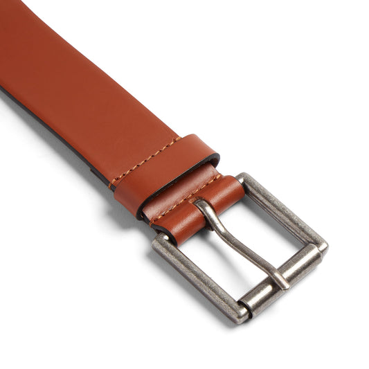 Walter mens leather belt - Tan