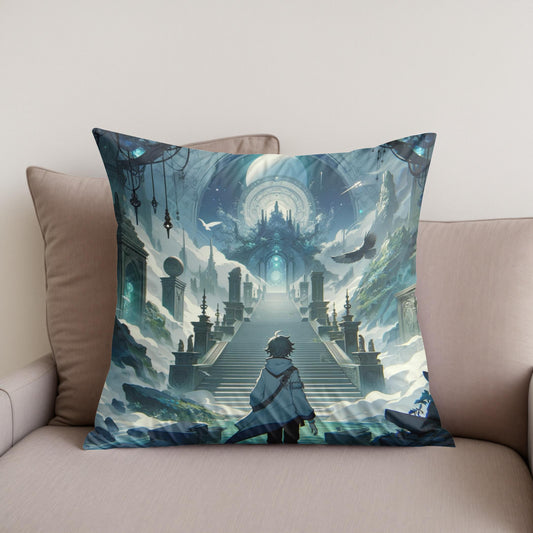 Mystical Isekai Voyage Cotton Cushion