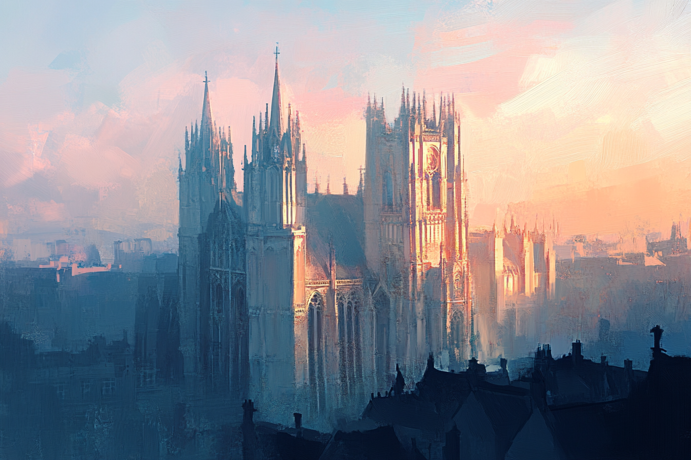 York Minster Morning Canvas