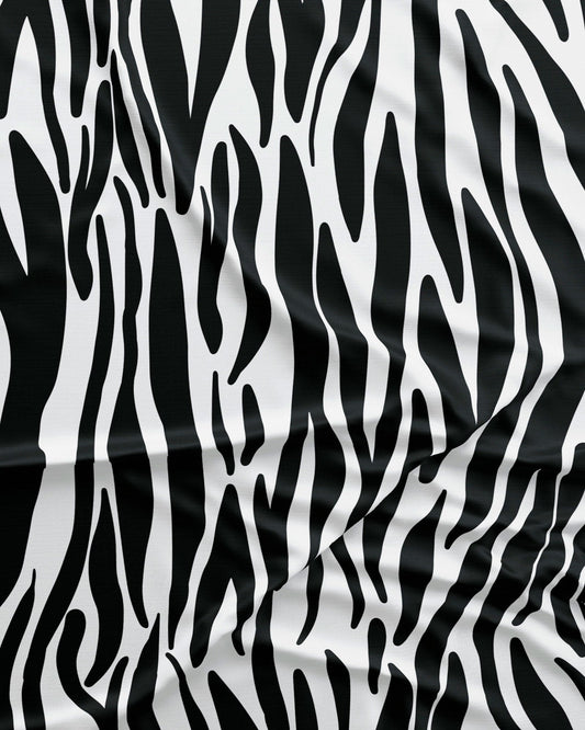Womens Short Pyjamas - Zebra