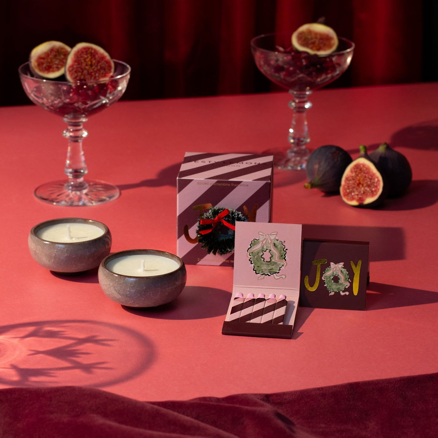 Sparkle Season: Joy Tea Lights (Box of 2) - Spiced Clementine