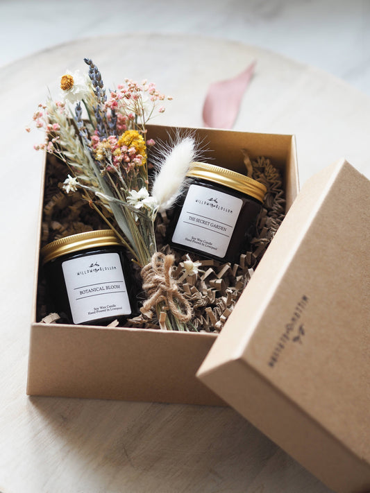 Bloom Candles Gift Set - The Secret Garden & Botanical Bloom