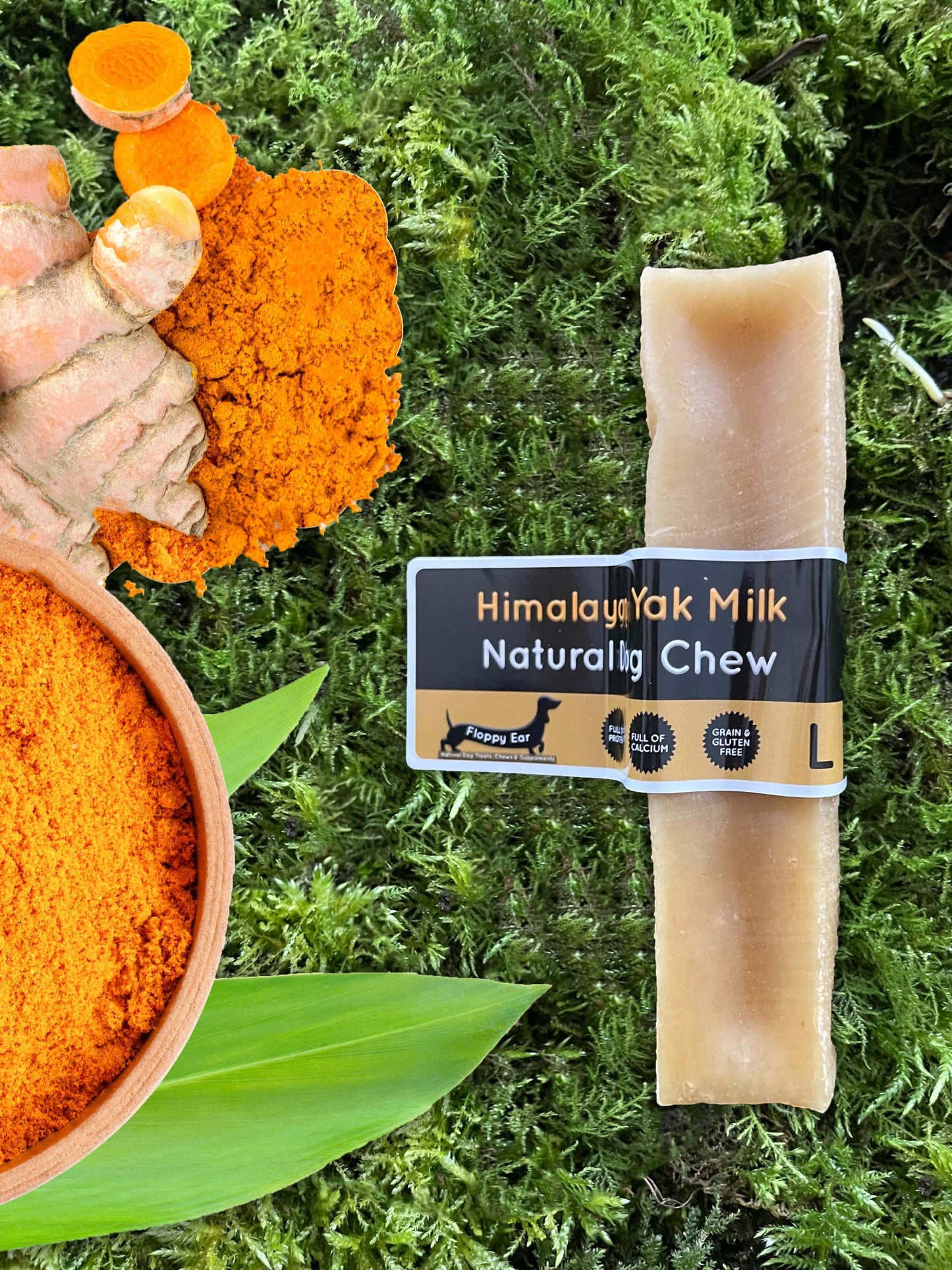Floppy Ear Turmeric Yak Dog Chew
