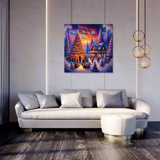 Winter Wonderland Whimsy Canvas