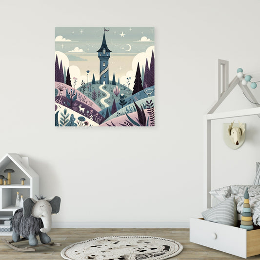 Mystic Tower Canvas