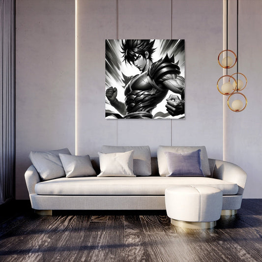 Prideful Warrior Canvas