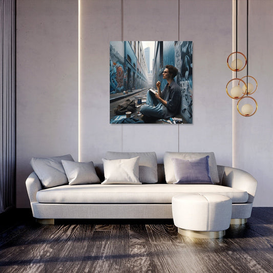 Urban Poetry Canvas