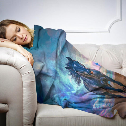 Galloping Horse Dreams Blanket