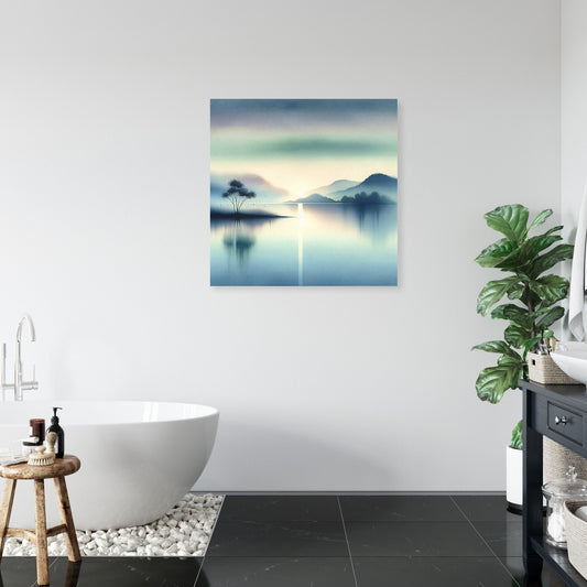 Serene Waterscape Canvas