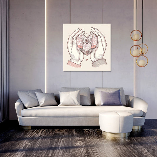 Heartfelt Embrace Canvas