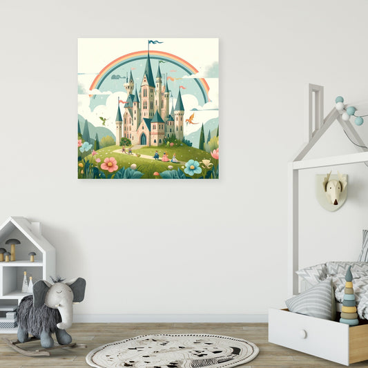 Fairy Tale Castle Canvas
