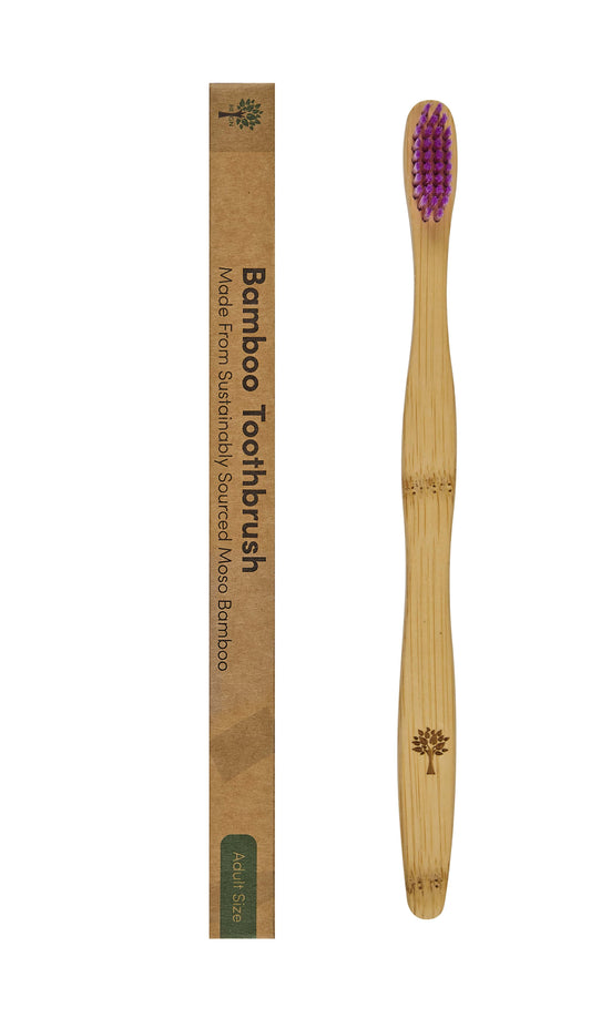 Adult Bamboo Eco Friendly Toothbrush - 1 Pack
