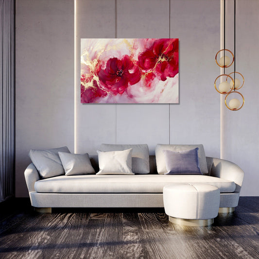 Abstract Love Canvas
