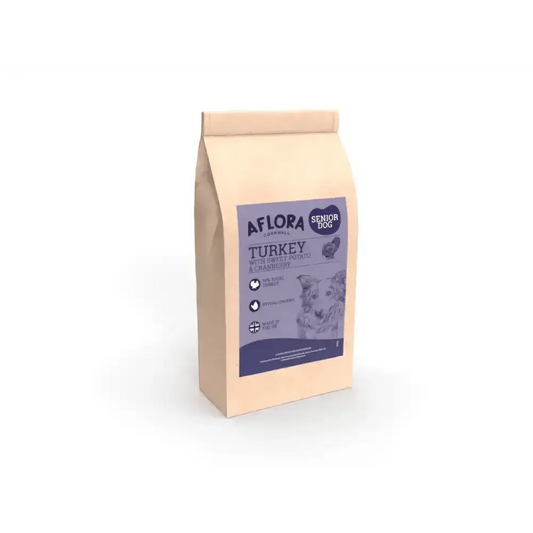 Aflora Senior Turkey Grain Free Dog Food