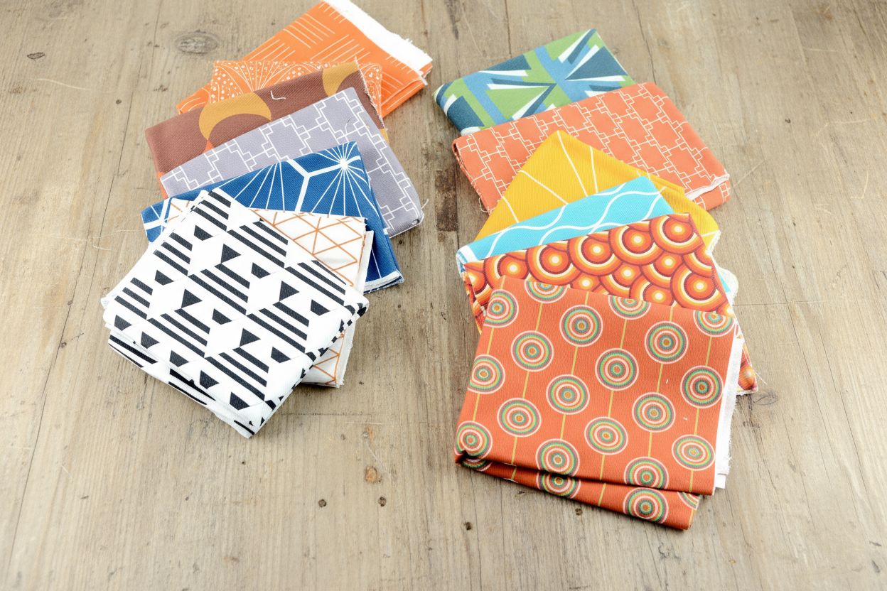 Shadowbright Fabric Scrap Bags – 450g Retro Cotton Drill Offcuts