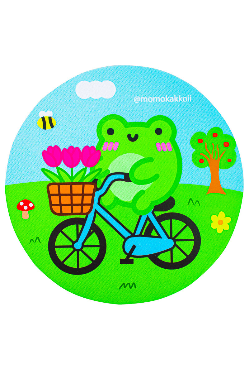 Albert's Flower Ride Mouse Pad