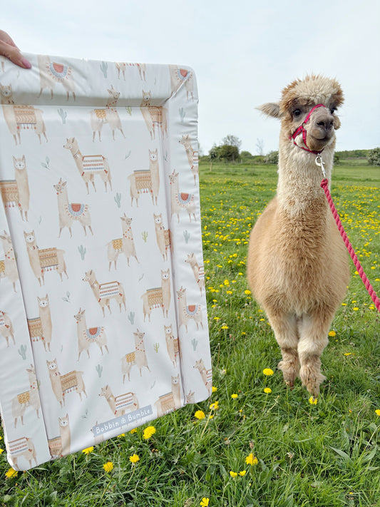 Standard Changing Mat - Alpacas