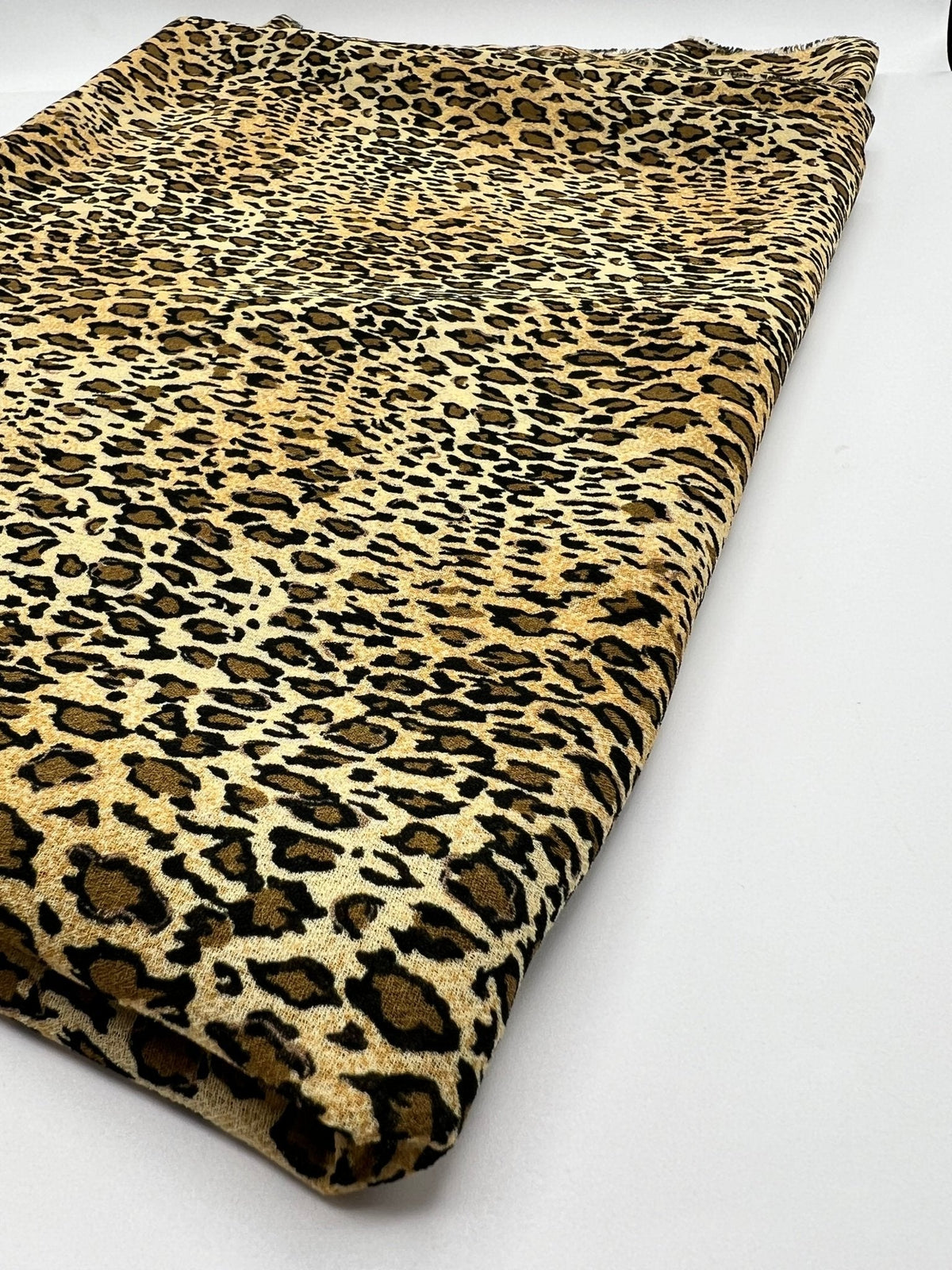 Animal Printed Chiffon Dress Fabric