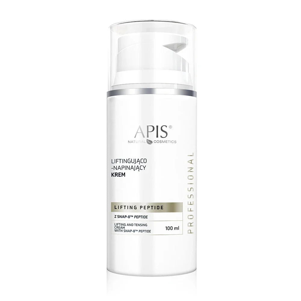 Apis Lifting Peptide Lifting and Tensing Cream with SNAP-8 Peptide | 100ml | Botox-Like