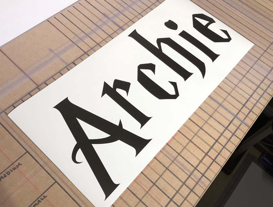 Name Wall Stickers – Personalised Vinyl Decals for Bedrooms & Nursery